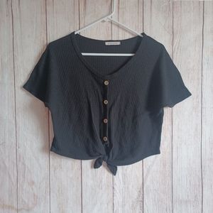 Crop top blouse